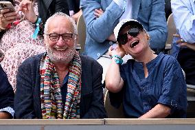 French Open 2025 - VIPs In The Stands - Day 14