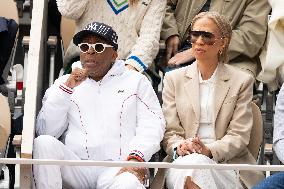French Open Spike Lee at the Srtands LZ
