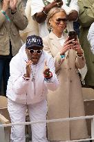 French Open Spike Lee at the Srtands LZ