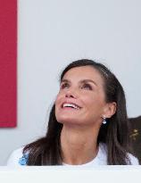 Spanish Royal Couple Attends Armed Forces Day - Spain