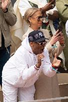 French Open Spike Lee at the Srtands LZ