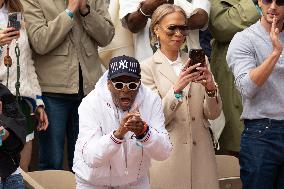 French Open Spike Lee at the Srtands LZ