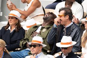 French Open Omar Sy at the Stands LZ