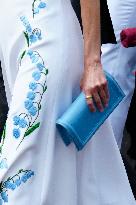 Spanish Royal Couple Attends Armed Forces Day - Spain