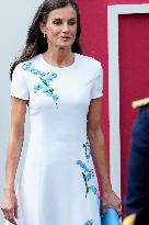 Spanish Royal Couple Attends Armed Forces Day - Spain