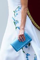 Spanish Royal Couple Attends Armed Forces Day - Spain