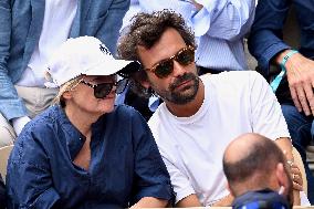 French Open 2025 - VIPs In The Stands - Day 14