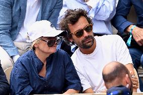 French Open 2025 - VIPs In The Stands - Day 14
