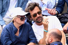 French Open 2025 - VIPs In The Stands - Day 14