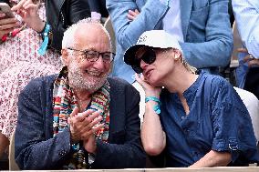 French Open 2025 - VIPs In The Stands - Day 14