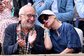 French Open 2025 - VIPs In The Stands - Day 14