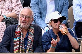 French Open 2025 - VIPs In The Stands - Day 14