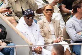 French Open Spike Lee at the Srtands LZ