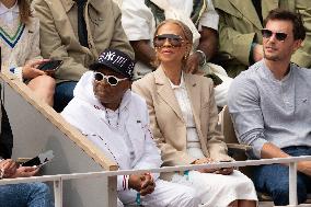 French Open Spike Lee at the Srtands LZ