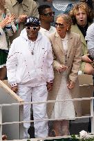 French Open Spike Lee at the Srtands LZ