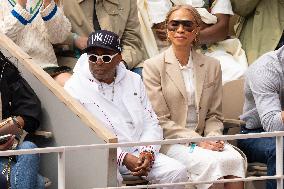 French Open Spike Lee at the Srtands LZ