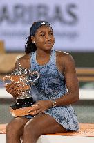 2025 French Open - Coco Gauff Winner NB
