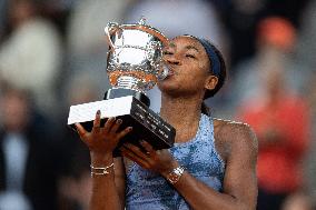 2025 French Open - Coco Gauff Winner NB