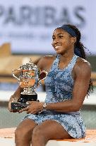 2025 French Open - Coco Gauff Winner NB