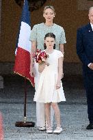French President Macron visits Monaco