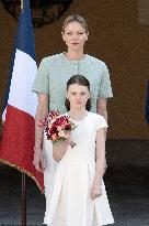 French President Macron visits Monaco