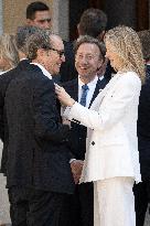 French President Macron visits Monaco