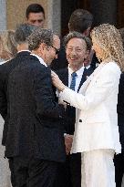 French President Macron visits Monaco