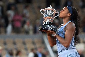 2025 French Open - Coco Gauff Winner