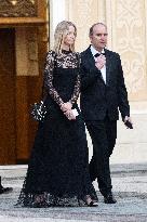 French President Macron visits Monaco.