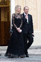 French President Macron visits Monaco.