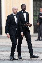 French President Macron visits Monaco.