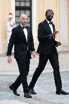 French President Macron visits Monaco.
