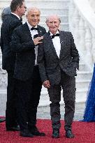 French President Macron visits Monaco.