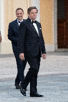 French President Macron visits Monaco.