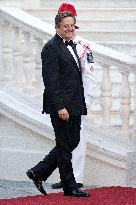 French President Macron visits Monaco.