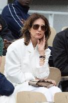 2025 French Open - Celebrities In Stand Day 14 NB