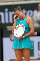 2025 French Open - Celebrities In Stand Day 14 NB