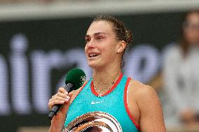 2025 French Open - Celebrities In Stand Day 14 NB
