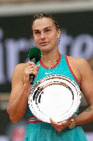 2025 French Open - Celebrities In Stand Day 14 NB
