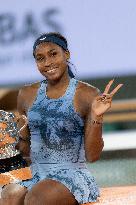 2025 French Open - Celebrities In Stand Day 14 NB