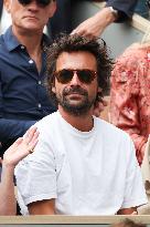 2025 French Open - Celebrities In Stand Day 14 NB