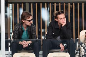 2025 French Open - Celebrities In Stand Day 14 NB