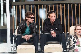 2025 French Open - Celebrities In Stand Day 14 NB
