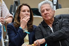 French Open 2025 - VIPs In The Stands - Day 14