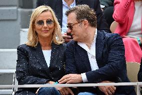 French Open 2025 - VIPs In The Stands - Day 14