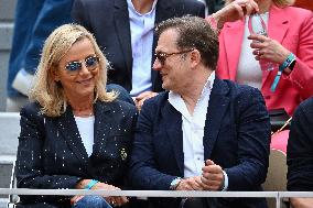 French Open 2025 - VIPs In The Stands - Day 14