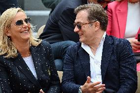 French Open 2025 - VIPs In The Stands - Day 14