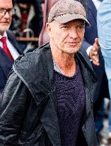 Sting Arrives At Royal Theater Carre - Amsterdam