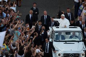 Pope Leo XIV Leads A Pentecost Vigil Prayer - Vatican