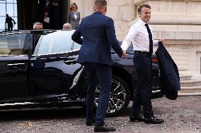 NO TABLOIDS - Emmanuel Macron visits the Oceanographic Museum - Monaco